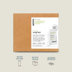 Grammo Vegetable Soap (Net Wt. 0.42 Ounces) - 150Pack