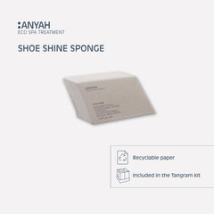 Anyah Shoe Shine Sponge - 250Pack