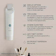 Geneva Guild Hair And Body Wash Cartridge For Dispenser (11.5 Fluid Ounce) - 24Pack