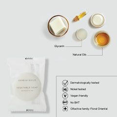 Geneva Guild Vegetable Soap (Net Wt. 0.70 Ounces) - 250Pack