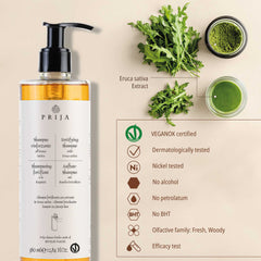 Prija Fortifying Shampoo With Locked Pump (12.84 Fluid Ounce) - 18Pack