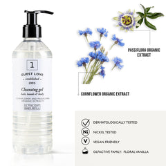 Guest Love Cleansing Gel Hair, Hands And Body Cartridge For Ecover (12.52 fl.oz)- 18Pack