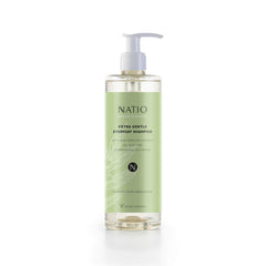 Natio Extra Gentle Everyday Shampoo With Locked Pump (12.84 Fluid Ounce) - 18Pack