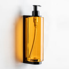 Black Abs Adhesive Wall Bracket For Pump Dispenser