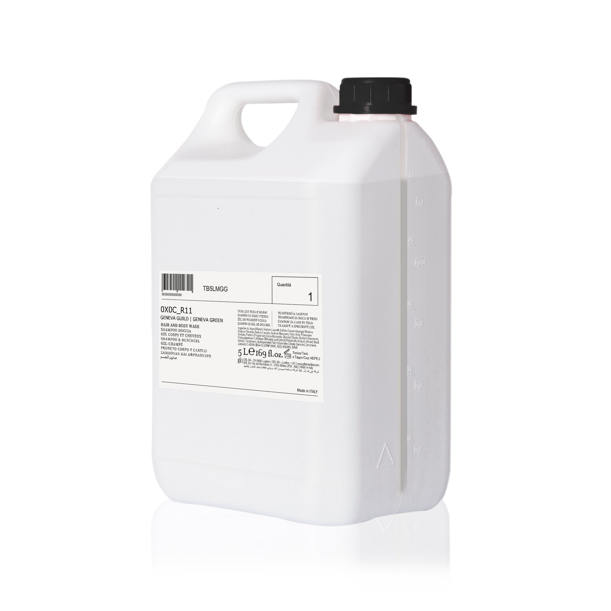 Geneva Guild Hair And Body Wash Tank (169 Fluid Ounce)