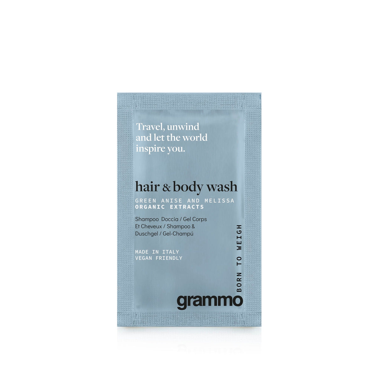 Grammo Hair & Body Wash (0.33 Fluid Ounce) - 300Pack