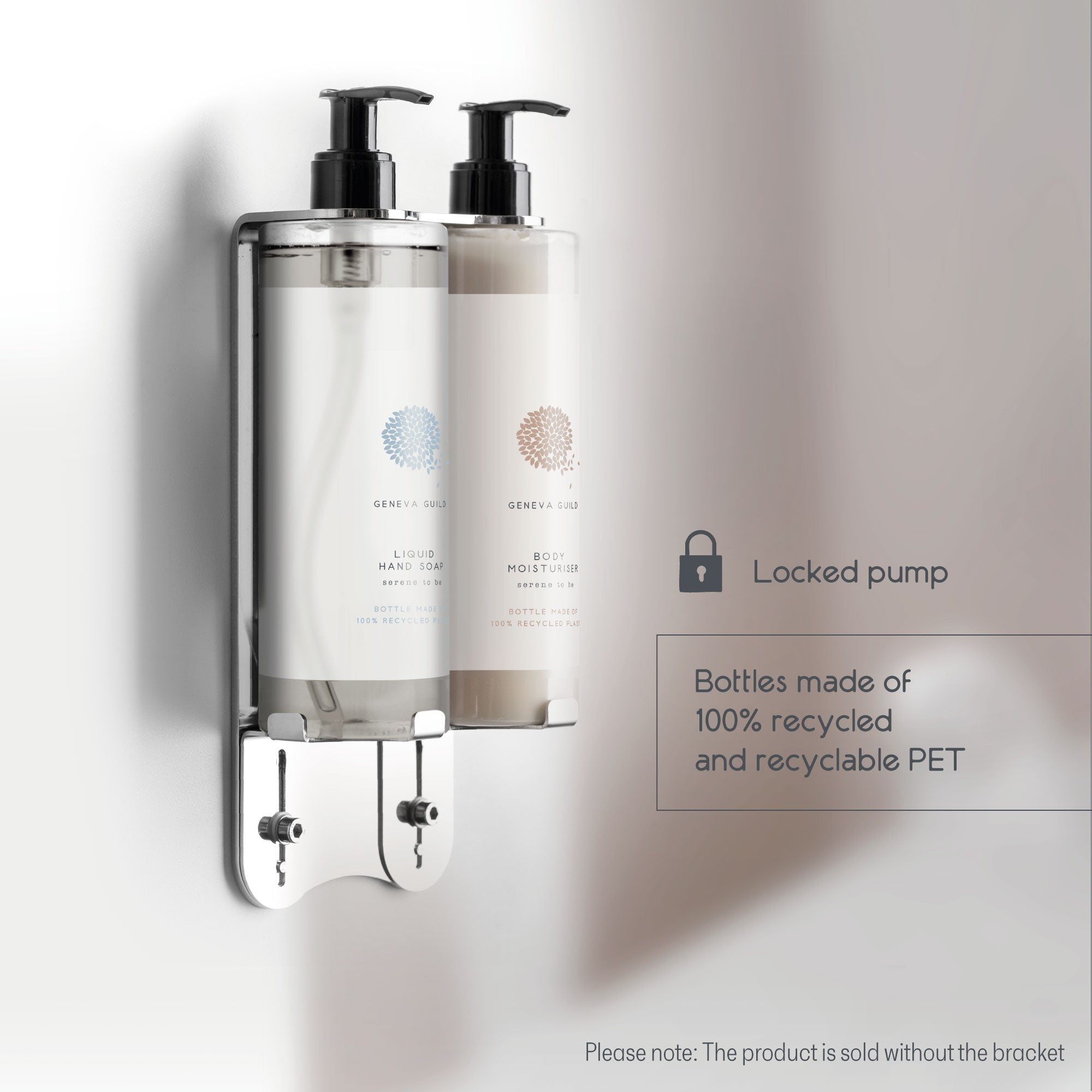 Geneva Guild Liquid Hand Soap With Locked Pump (12.84 Fluid Ounce) - 18Pack
