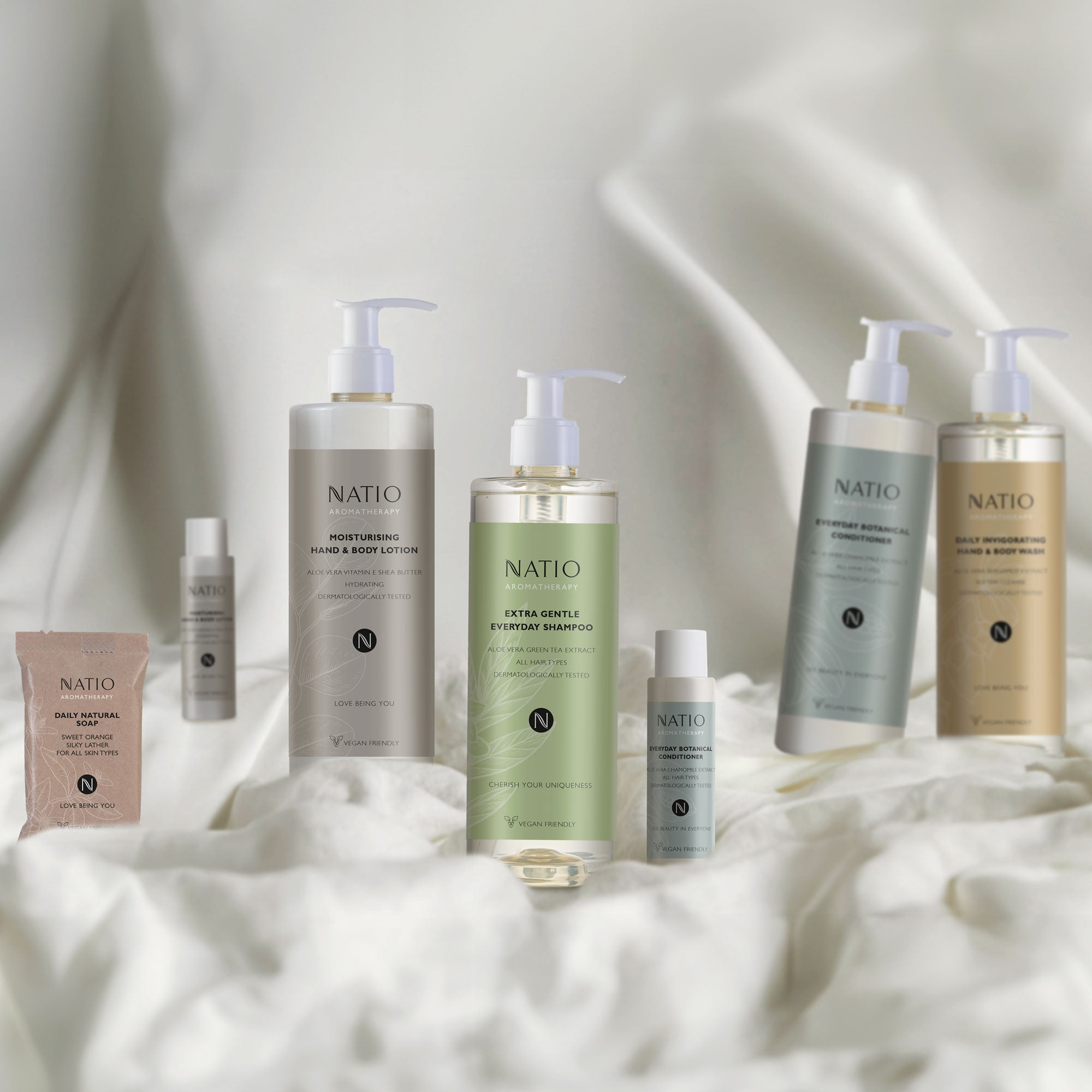 Natio Moisturising Hand & BodyLotion (1.35 Fluid Ounces) - 200Pack
