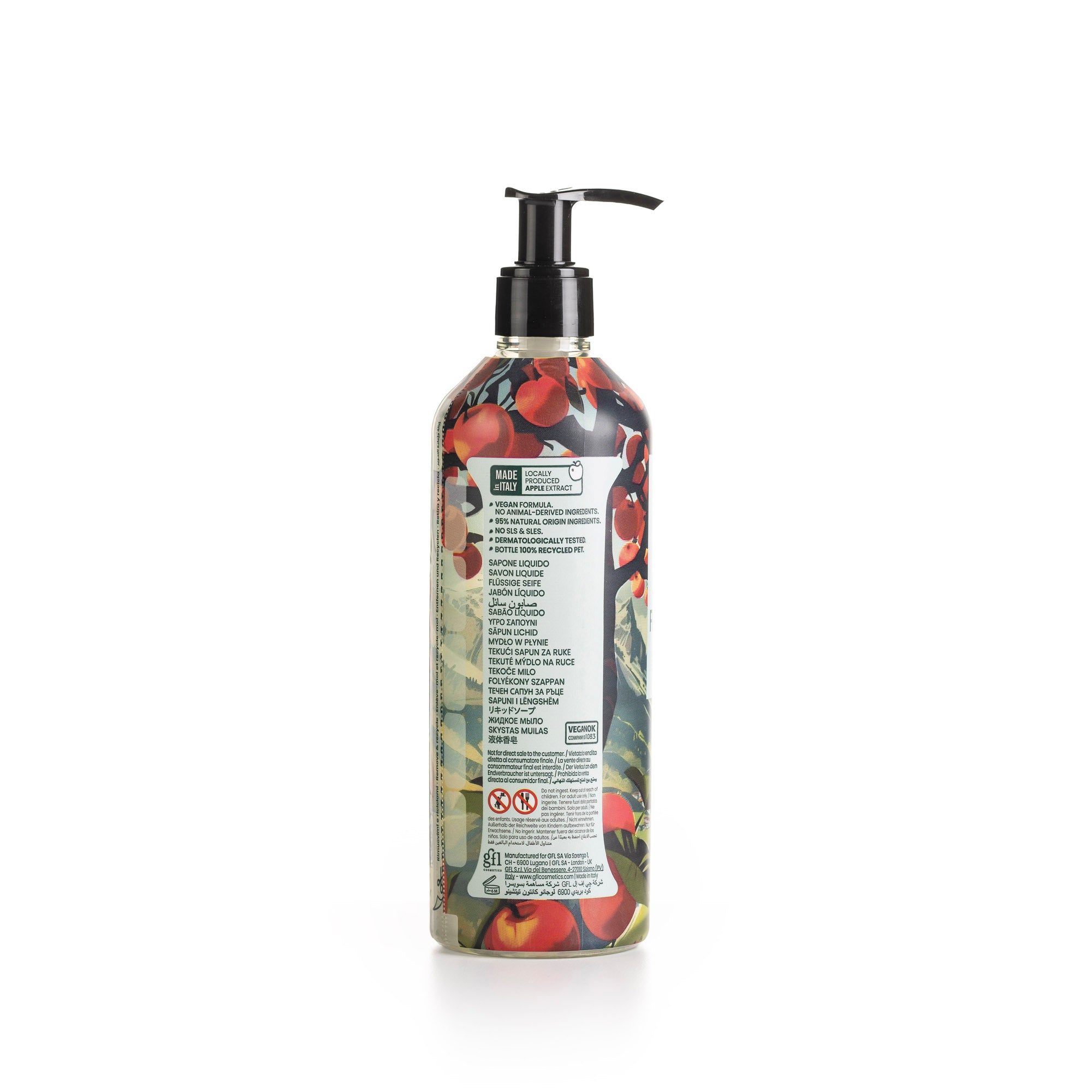 Itinera Liquid Soap Protective With Locked Pump (12.51 Fluid Ounce) - 18Pack