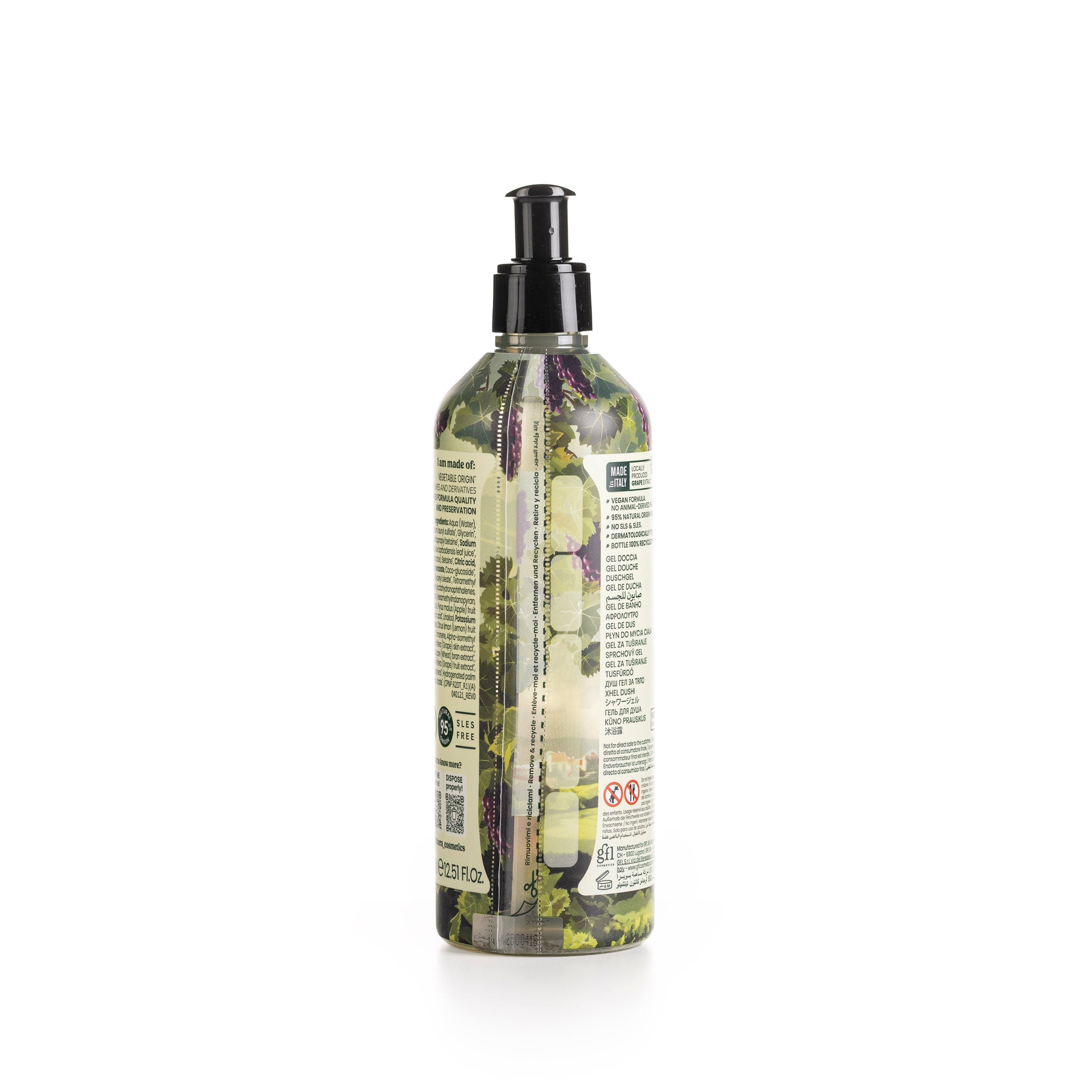 Itinera Smoothing Body Wash Refillable Bottle (12.51 Fluid Ounce) - 18Pack