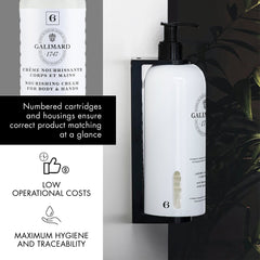 Galimard "1747" Nourishing Cream For Body & Hands Cartridge For Ecover (12.52 fl.oz) - 18Pack