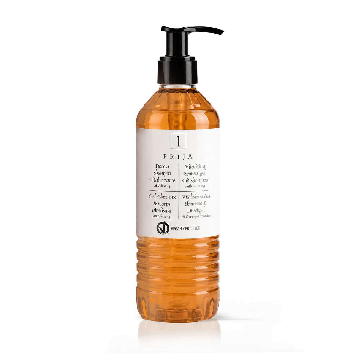 Prija Vitalising Shower Gel And Shampoo Cartridge For Ecover (12.52 fl.oz)- 18Pack