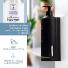 Elemental Herbology Shampoo Cartridge For Ecover (12.52 fl.oz) - 18Pack