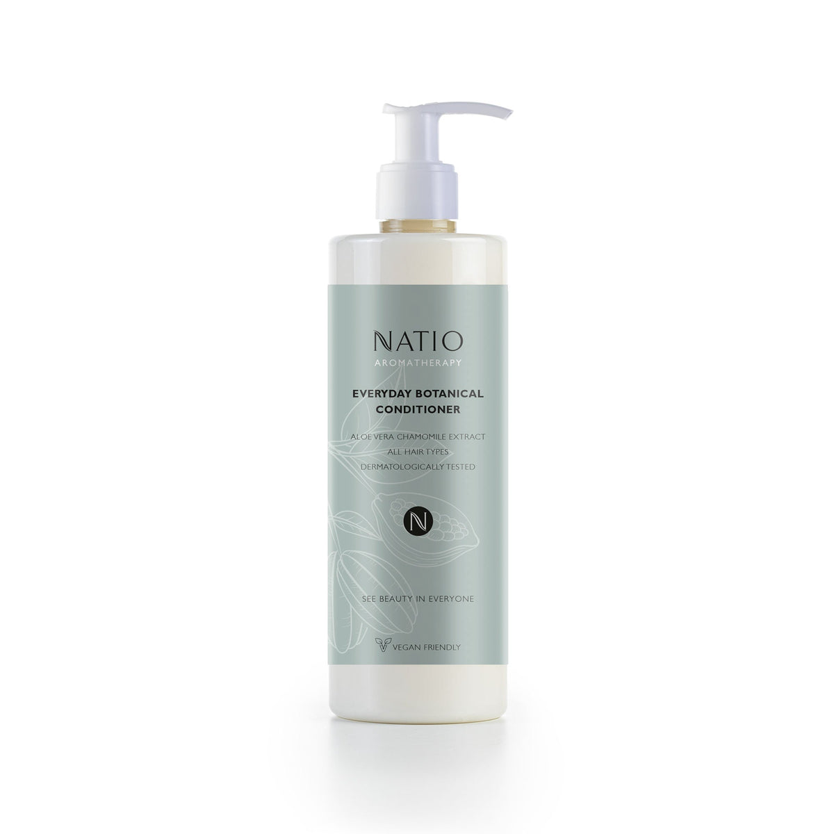 Natio Everyday Botanical Conditioner With Locked Pump (12.84 Fluid Ounce) - 18Pack