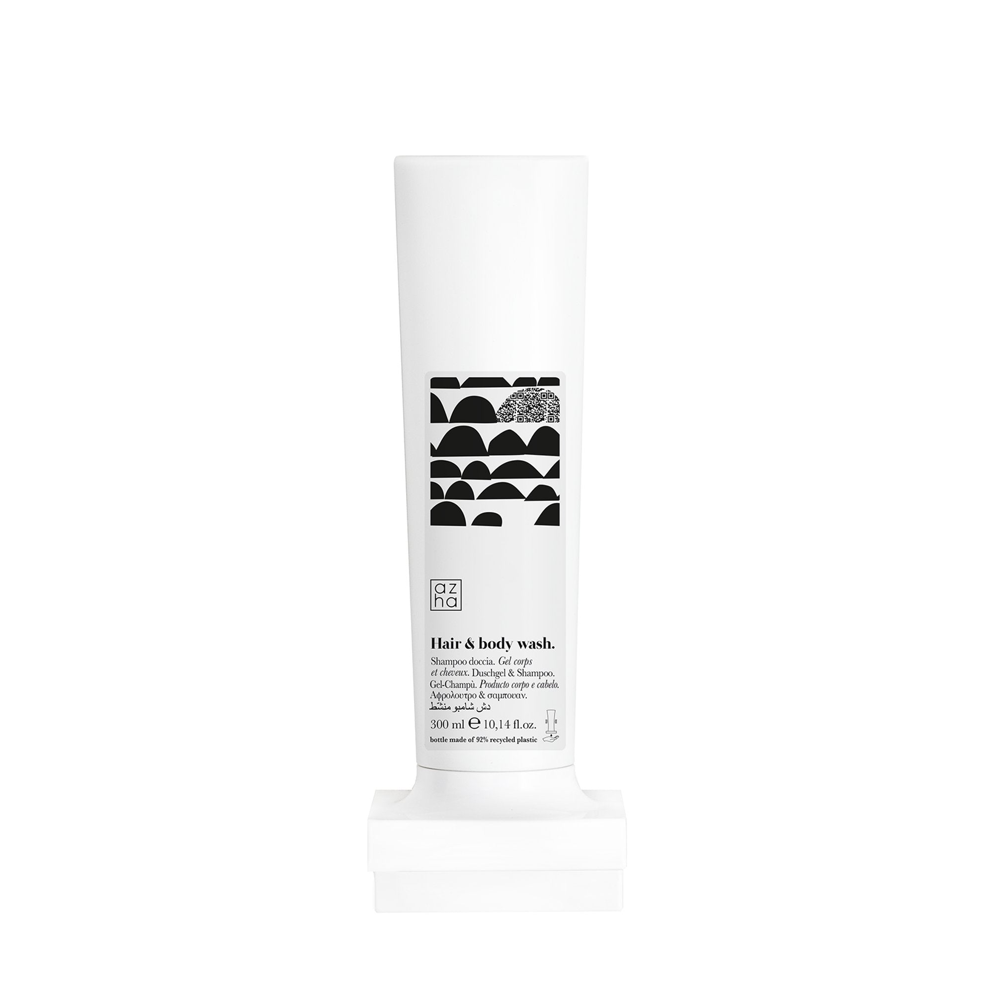 Azha Hair And Body Wash Cartridge For Dispenser (10.14 Fluid Ounce) 