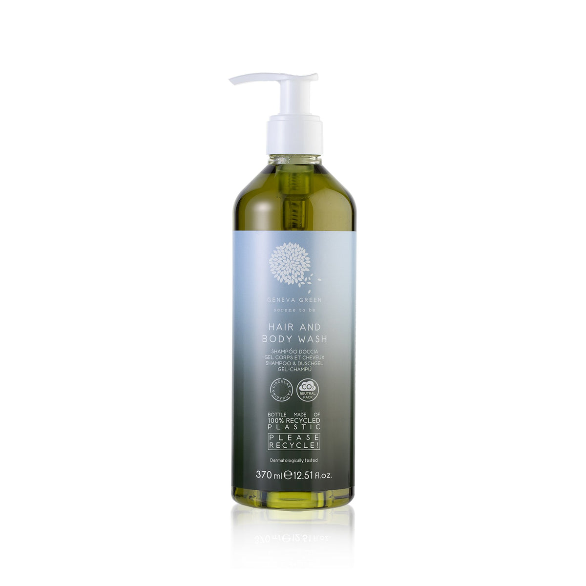 Geneva Green Hair And Body Wash With Locked Pump (12.51 Fluid Ounce) 