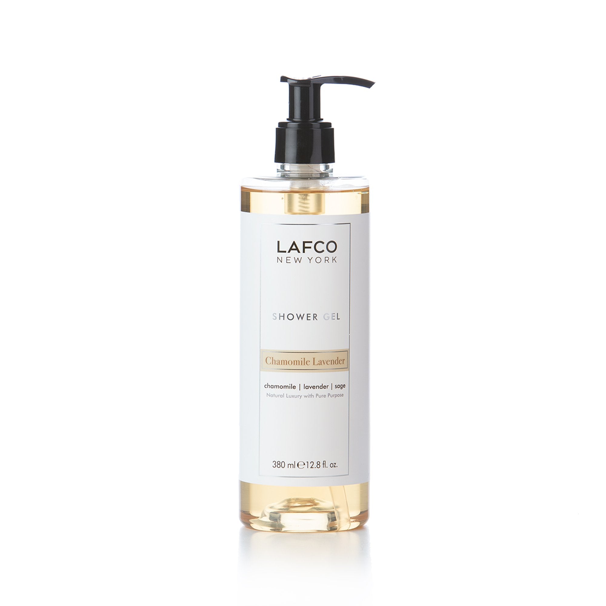 Lafco "Chamomile Lavender" Shower Gel With Locked Pump (12.84 Fluid Ounce) 