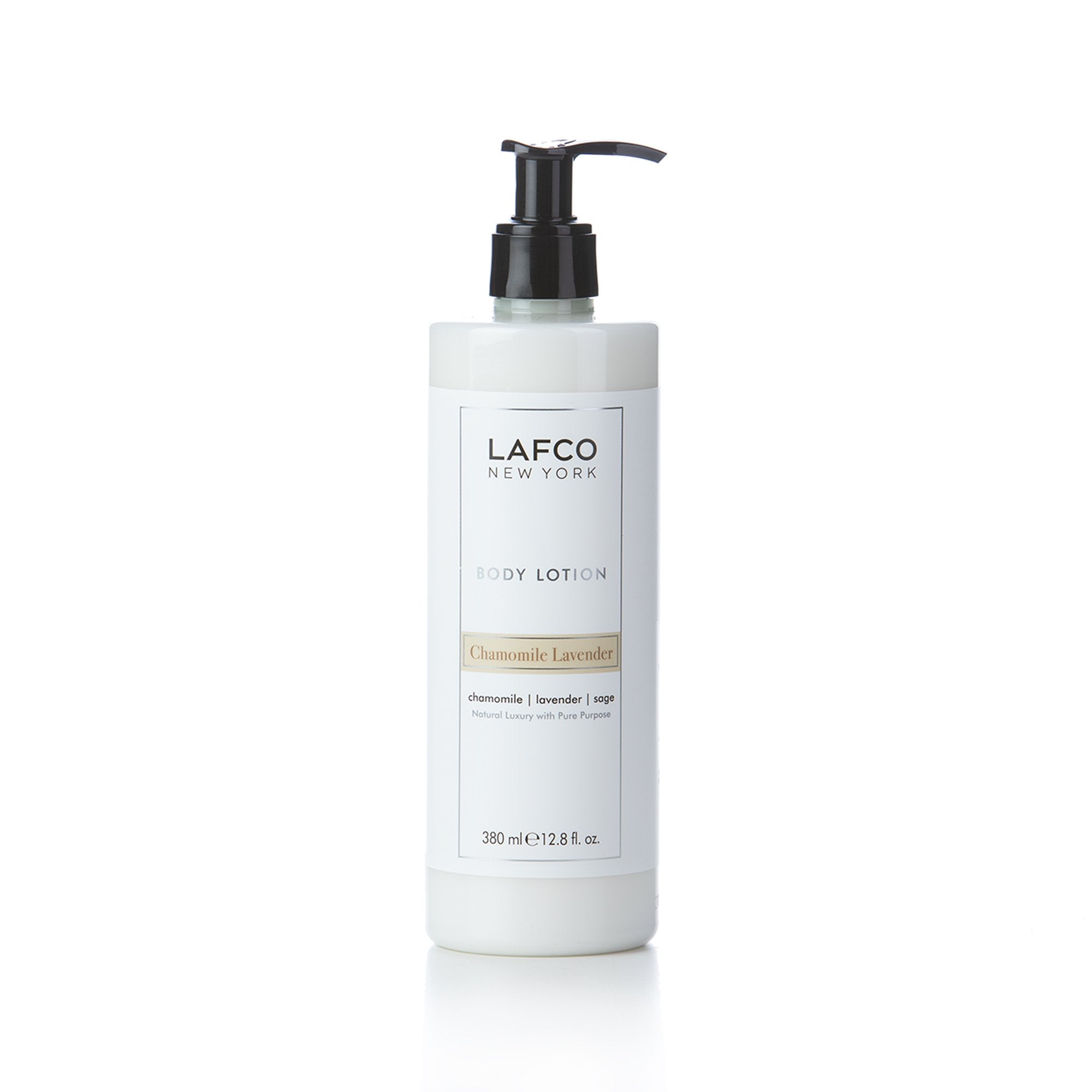 Lafco "Chamomile Lavender" Body Lotion With Locked Pump (12.84 Fluid Ounce) 