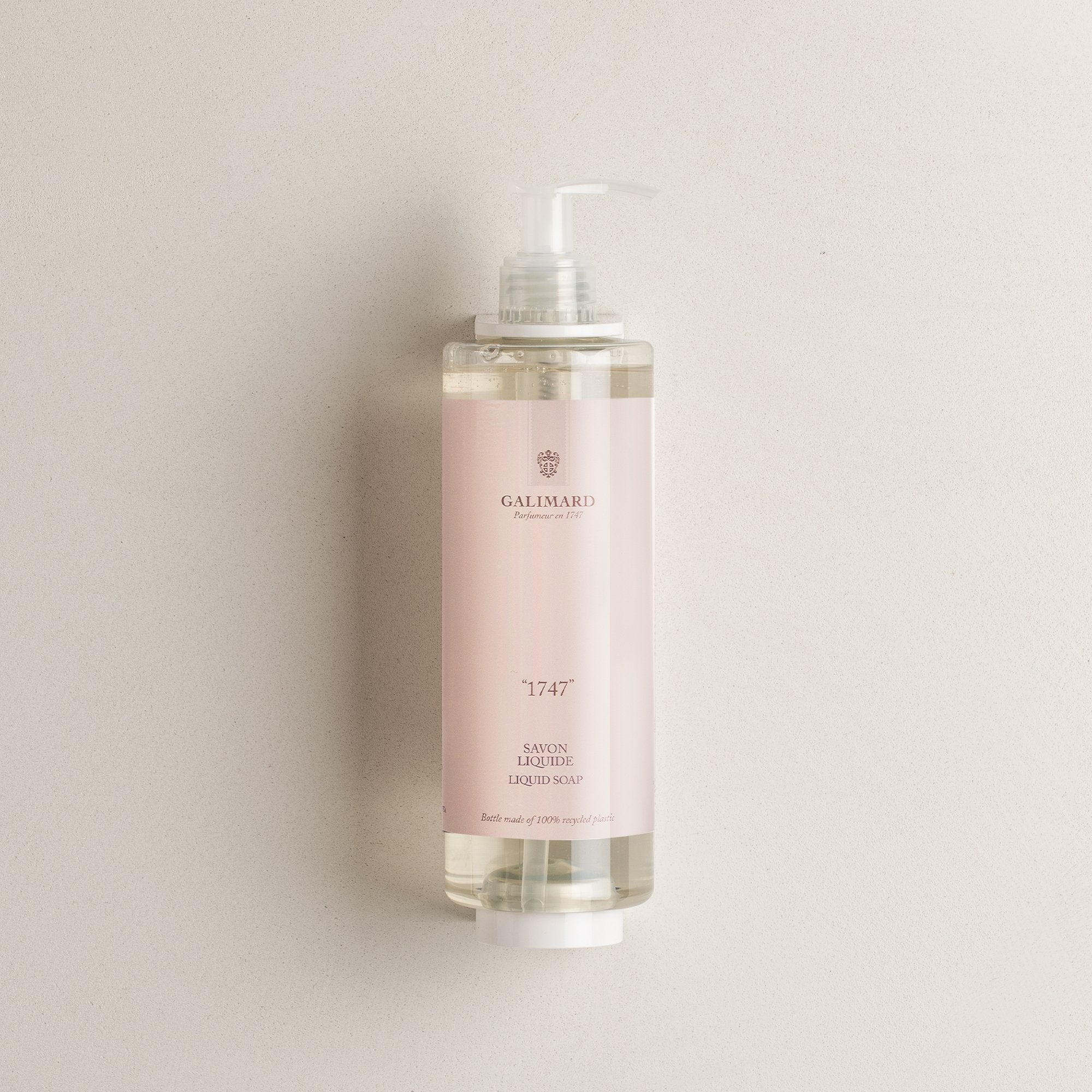 Galimard "1747" Liquid Soap Refillable Bottle (12.84 Fluid Ounce)