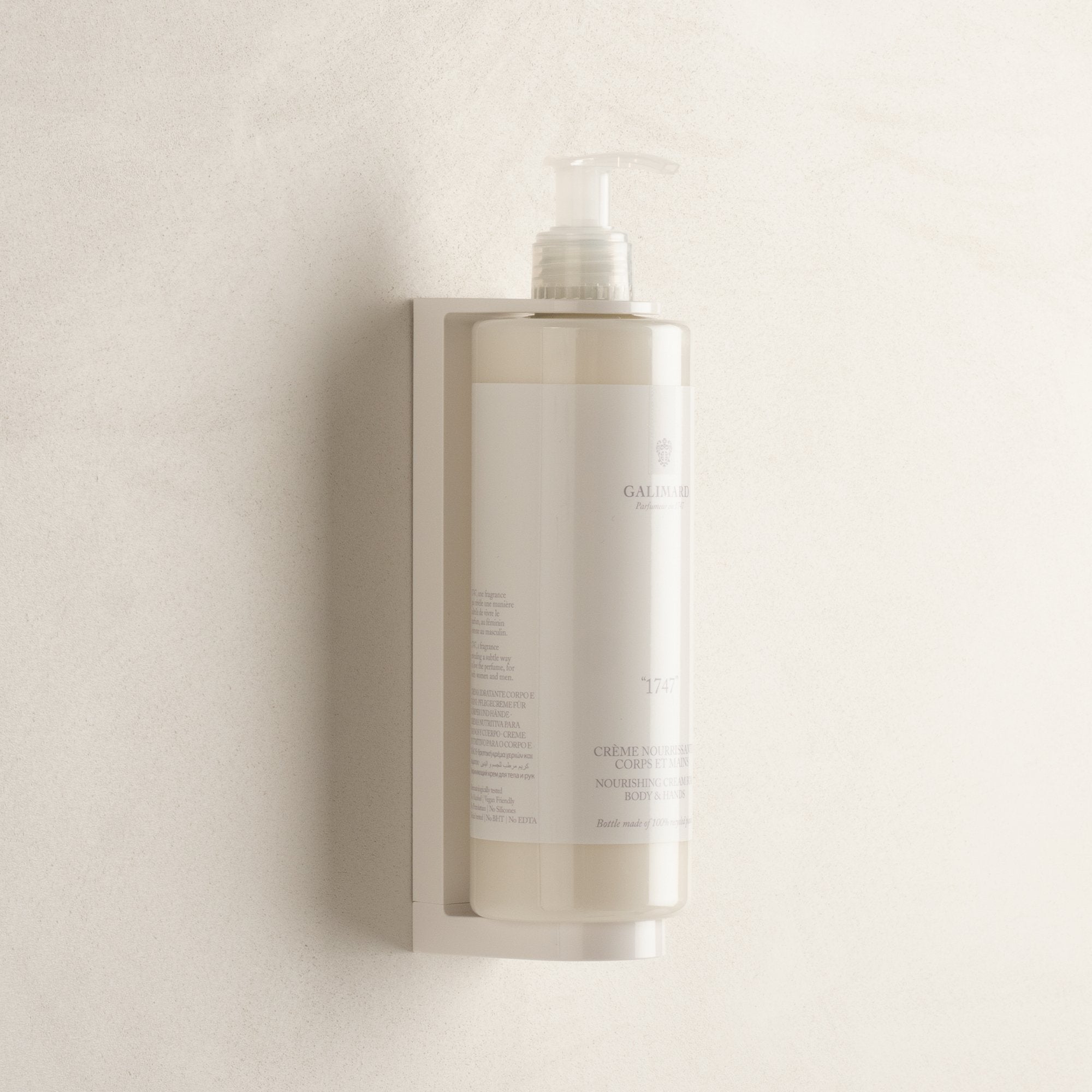 Galimard "1747" Nourishing Cream For Body & Hands With Locked Pump (12.84 Fluid Ounce)